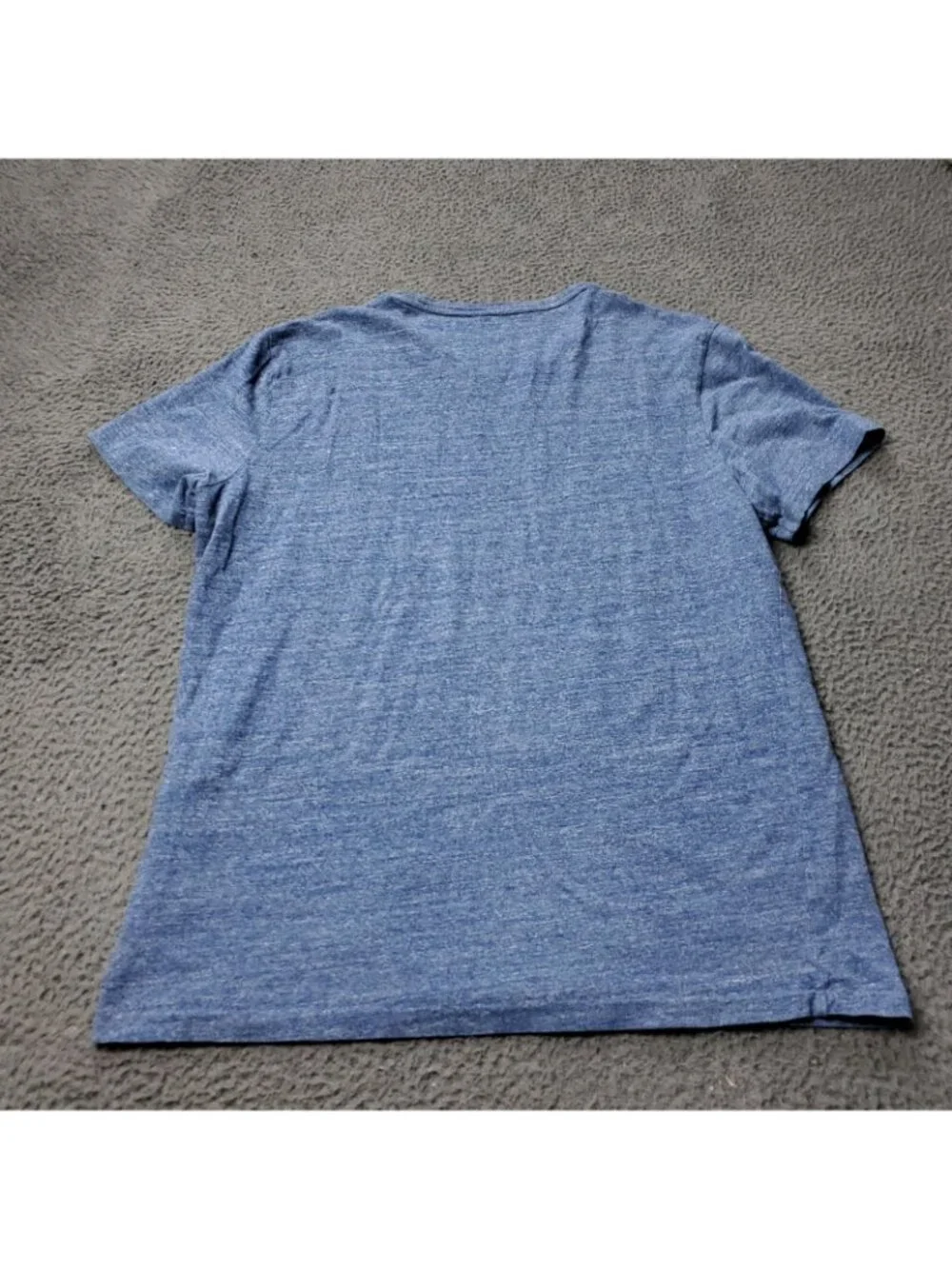 Polo Ralph Lauren T Shirt Mens L Large Custom Fit Cotton Short Sleeve Blue